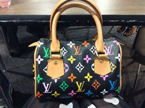 lv colorful purse